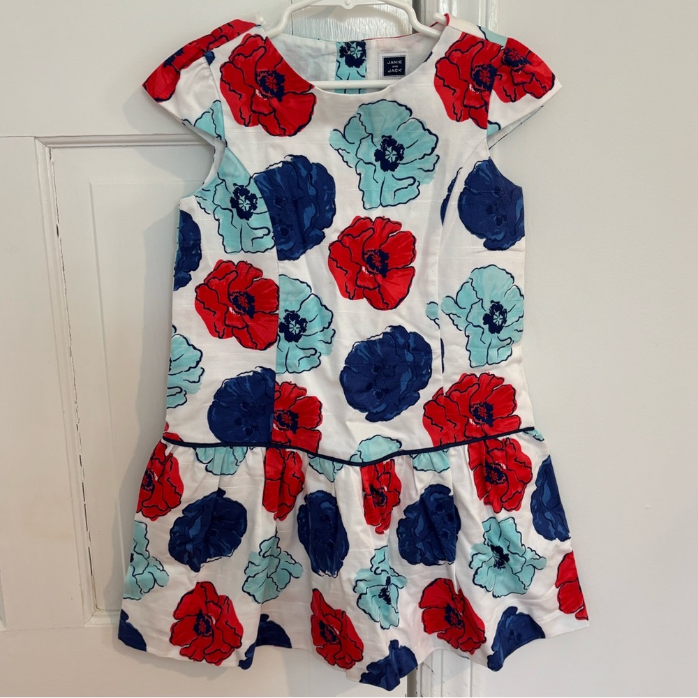 Janie and jack floral dress NWOT